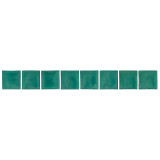 Verde Cana Deslavado - Talavera single-colour tiles