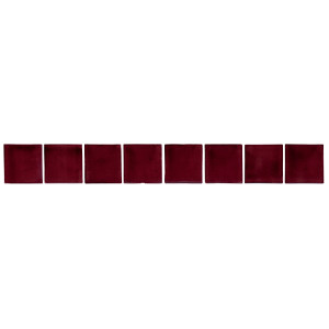 Vino Deslavado - Talavera red single colour tiles