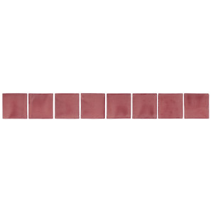 Rosa C - Talavera single-colour rose tiles