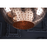 Bola XL - large copper spherical lamp from Mexico