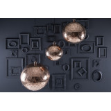Bola XL - large copper spherical lamp from Mexico