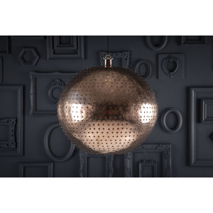 Bola XL - large copper spherical lamp from Mexico
