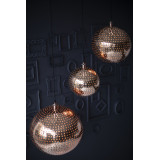 Bola XL - large copper spherical lamp from Mexico