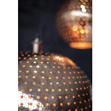 Bola XL - large copper spherical lamp from Mexico