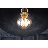 Zanahoria black - lamp from Mexico - pure copper