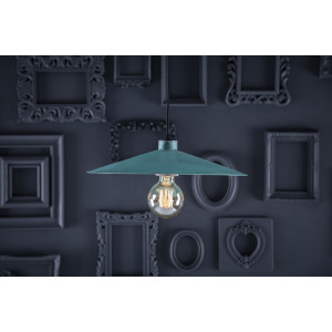 Zanahoria green - lamp from Mexico - pure copper