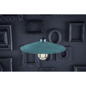 Zanahoria green - lamp from Mexico - pure copper
