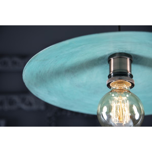 Zanahoria green - lamp from Mexico - pure copper