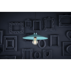 Zanahoria green - lamp from Mexico - pure copper