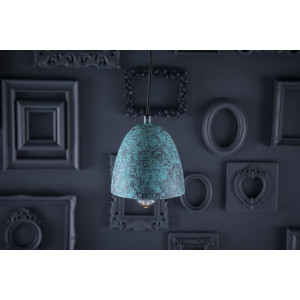 Cereza jade - patinated pendant lamp from Mexico