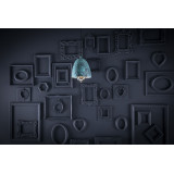 Cereza jade - patinated pendant lamp from Mexico