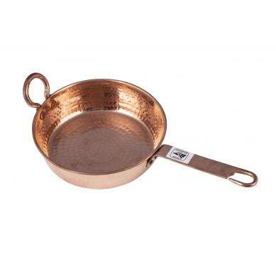 Copper frying pan small diam. 23 cm