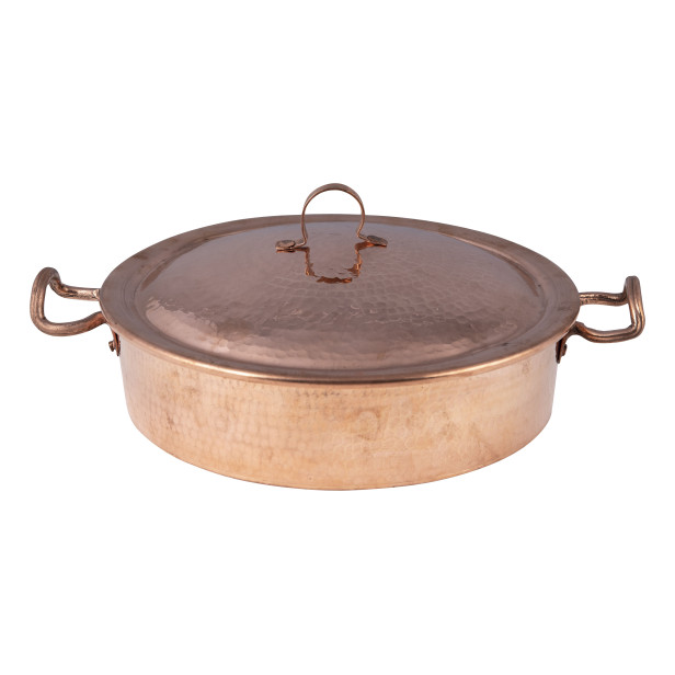 Large copper pot - diameter 29 cm