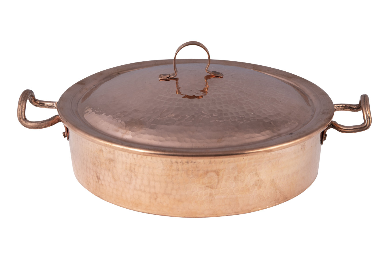 Large copper pot - diameter 29 cm