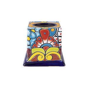 Mexican square cover for tissue box