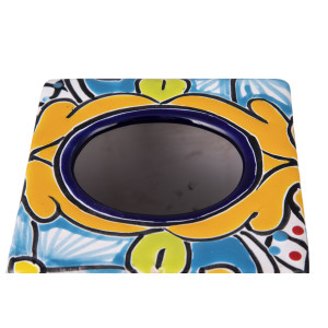 Mexican square cover for tissue box