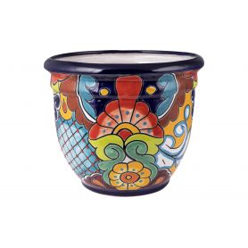 Aro - flowerpot - ceramic Mexican pot