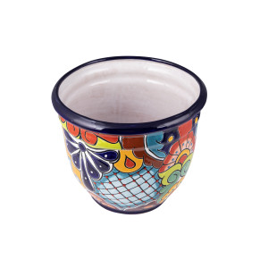 Aro flowerpot - ceramic Mexican pot