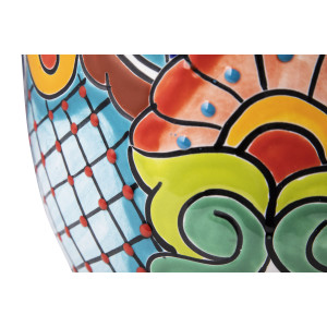 Aro flowerpot - ceramic Mexican pot