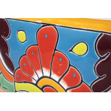 Canoa - ceramic oblong flowerpot