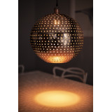 Bola XL - large copper spherical lamp from Mexico