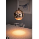 Bola XL - large copper spherical lamp from Mexico