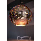 Bola XL - large copper spherical lamp from Mexico