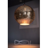 Bola XL - large copper spherical lamp from Mexico