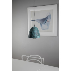 Cereza jade - patinated pendant lamp from Mexico