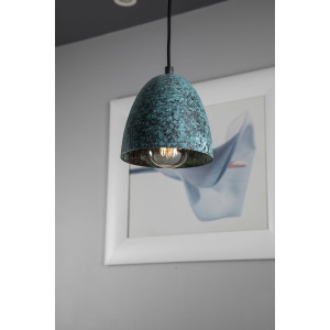 Cereza jade - patinated pendant lamp from Mexico