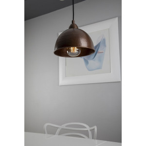 Platano - hand made lamp from Mexico - pure copper