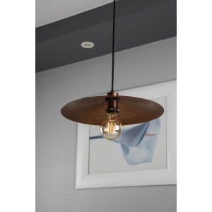 Zanahoria fire - lamp from Mexico - pure copper