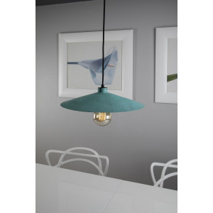 Zanahoria green - lamp from Mexico - pure copper