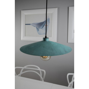 Zanahoria green - lamp from Mexico - pure copper