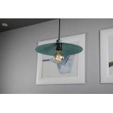 Zanahoria green - lamp from Mexico - pure copper