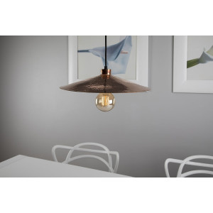 Zanahoria light - lamp from Mexico - pure copper