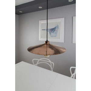 Zanahoria light - lamp from Mexico - pure copper