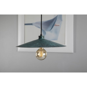 Zanahoria jade - lamp from Mexico - pure copper
