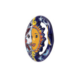 Ceramic decoration - mexican ellipse - 21 cm