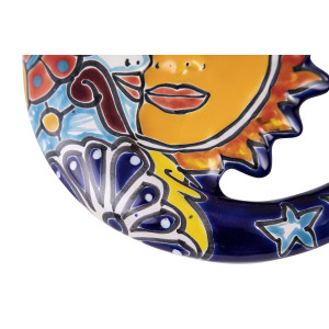 Ceramic decoration - mexican ellipse - 21 cm