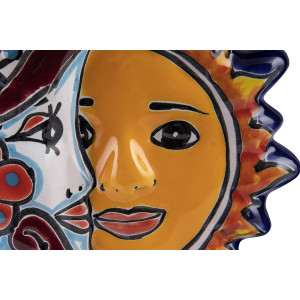 Ceramic decoration - mexican ellipse - 21 cm