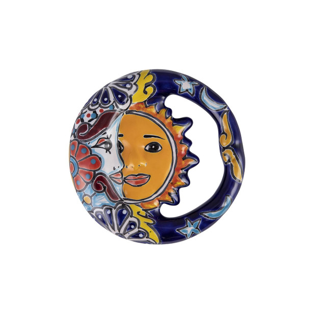 Ceramic decoration - mexican ellipse - 21 cm