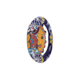 Ceramic decoration - mexican ellipse - 21 cm