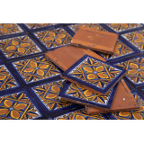 Fuego - Talavera tiles from Mexico