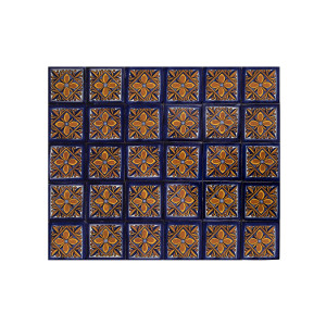 Fuego - Talavera tiles from Mexico