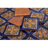 Fuego - Talavera tiles from Mexico