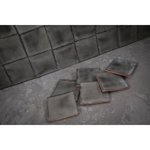 Gris Deslavado - Talavera single-colour grey tiles