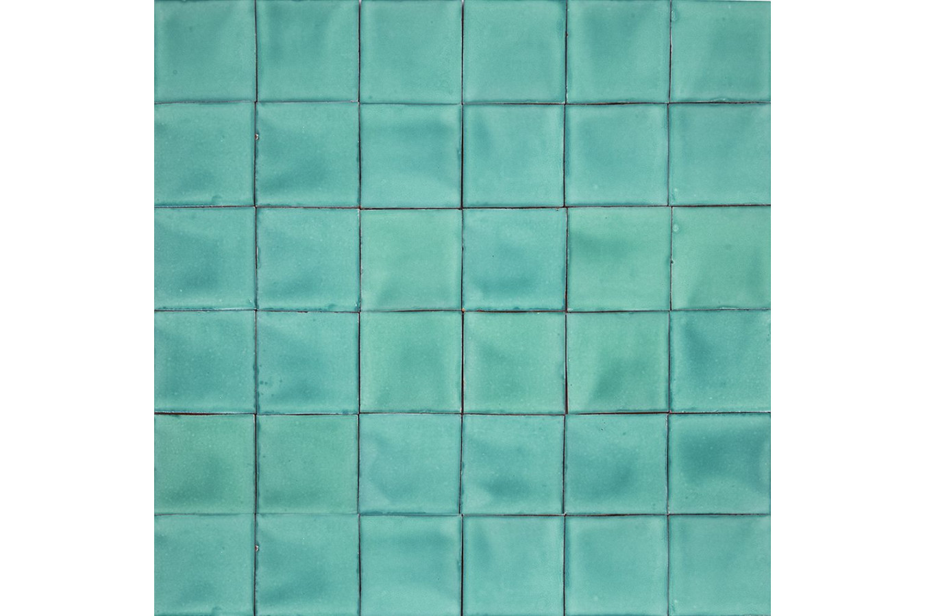 Verde Cana Deslavado - Talavera single-colour tiles