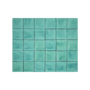 Verde Cana Deslavado - Talavera single-colour tiles