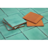 Verde Cana Deslavado - Talavera single-colour tiles